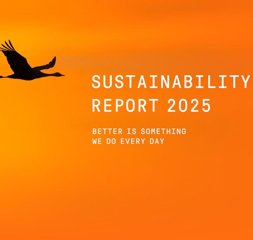 Sustainability Report 2025 Cover Image
